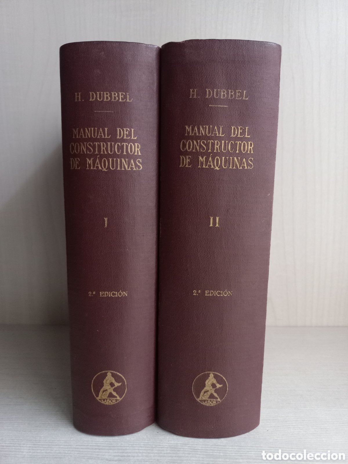Libros de segunda mano: Manual del constructor de m&aacute;quinas. Dubbel. Editorial Labor, 1945. Ilustrado - Foto 2