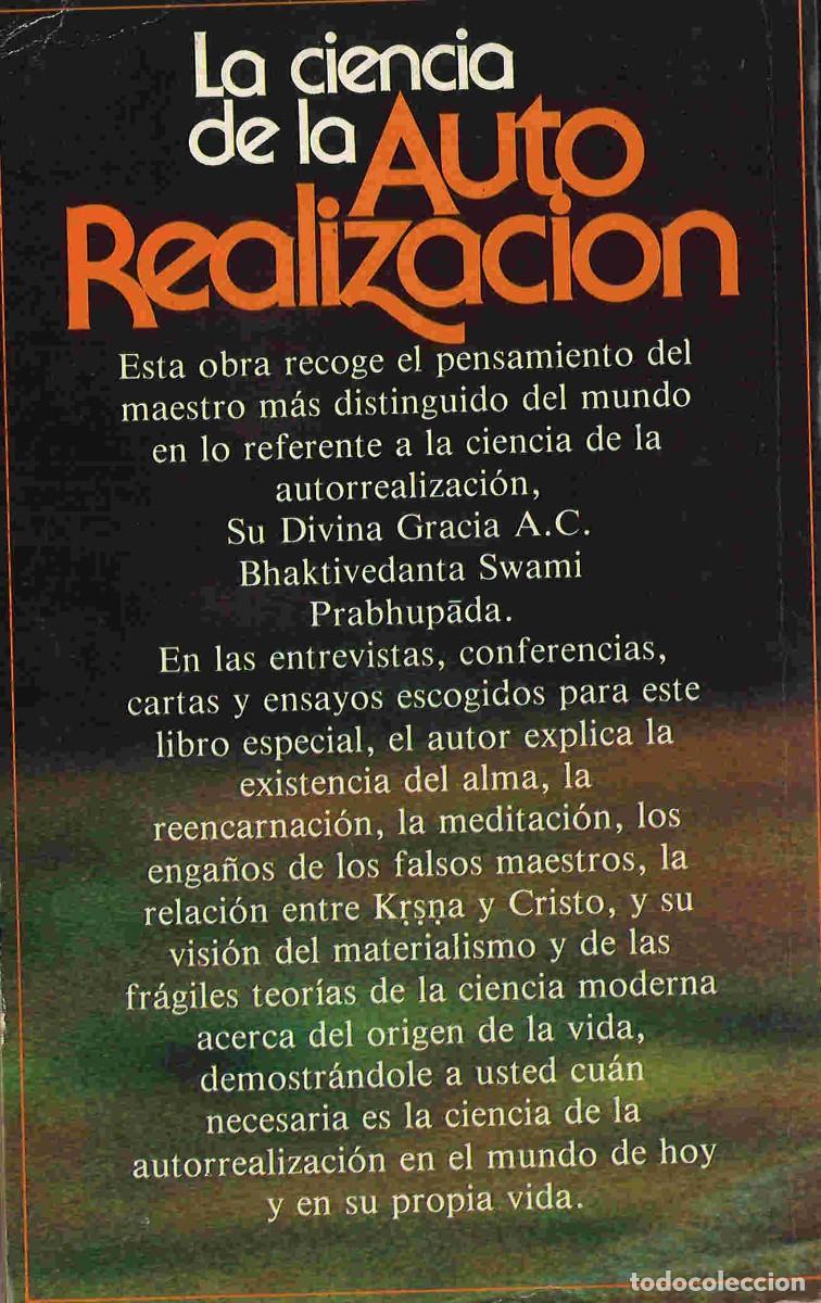 Libros de segunda mano: La ciencia de la Auto Realizaci&oacute;n. 1979 - Foto 2