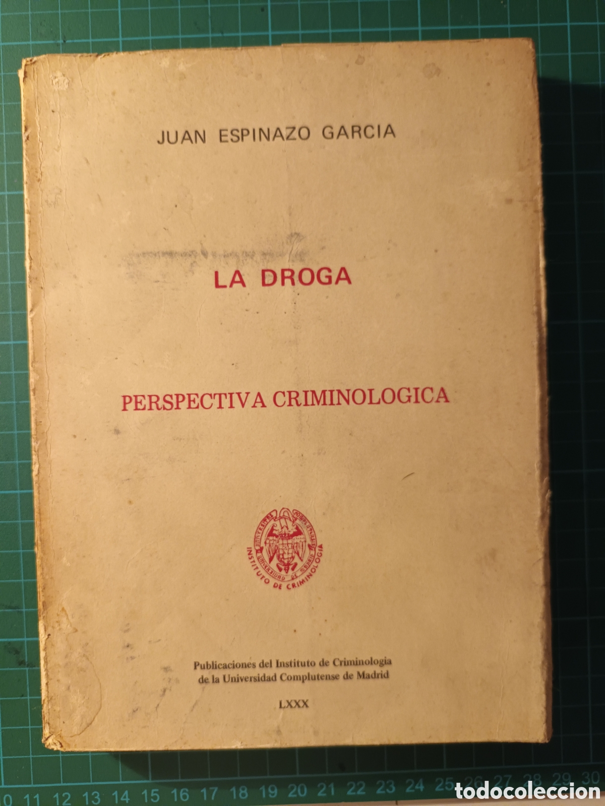 Libros de segunda mano: LA DROGA. Perspectiva criminol&oacute;gica - Foto 1