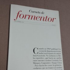 Libros de segunda mano: CARNETS DE FORMENTOR Nº 1 (SEPTIEMBRE 2012)