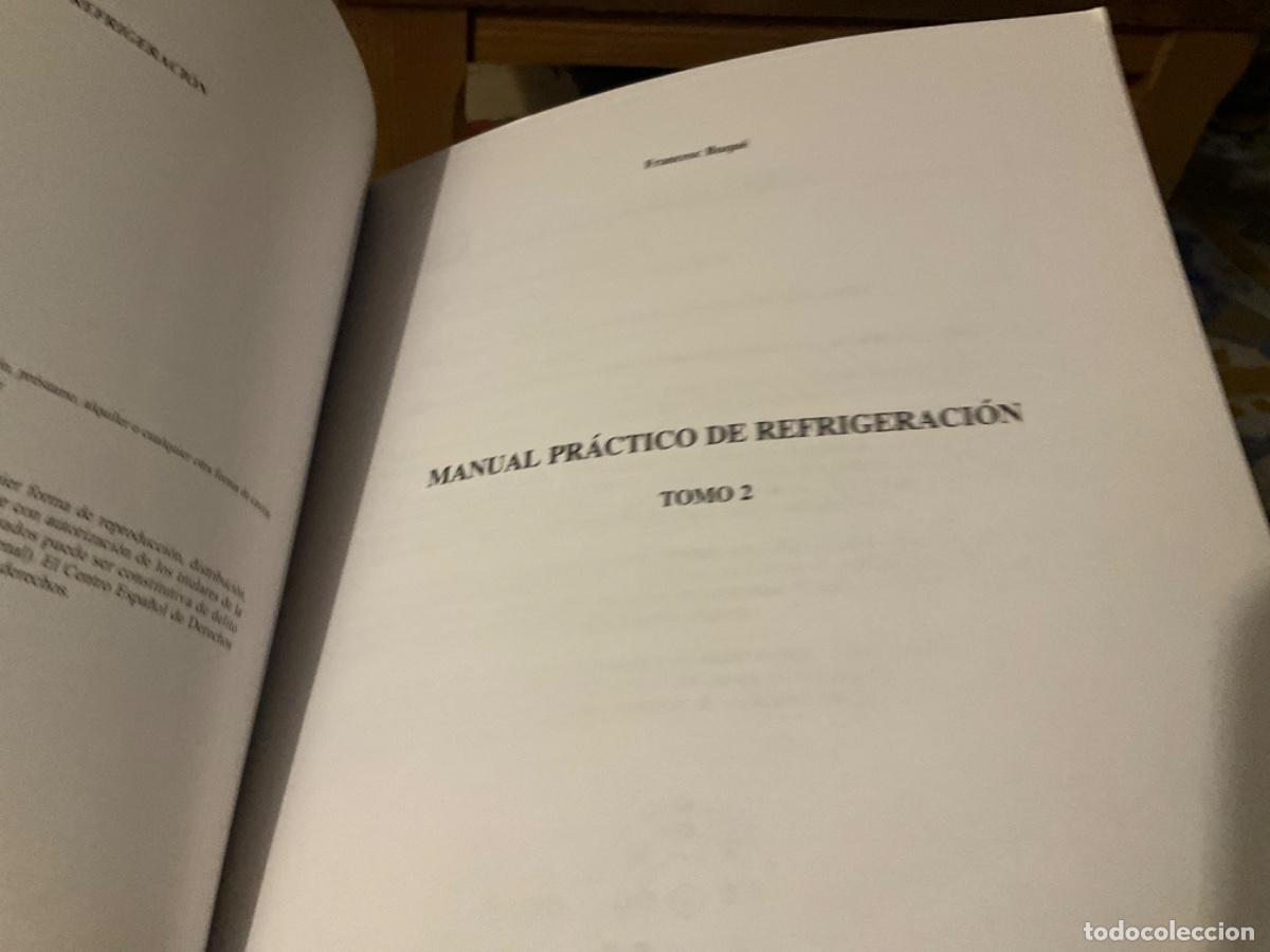 Libros de segunda mano: MANUALES PRACTICOS REFRIGERACION II - BUQUE,FRANCESC - Foto 3