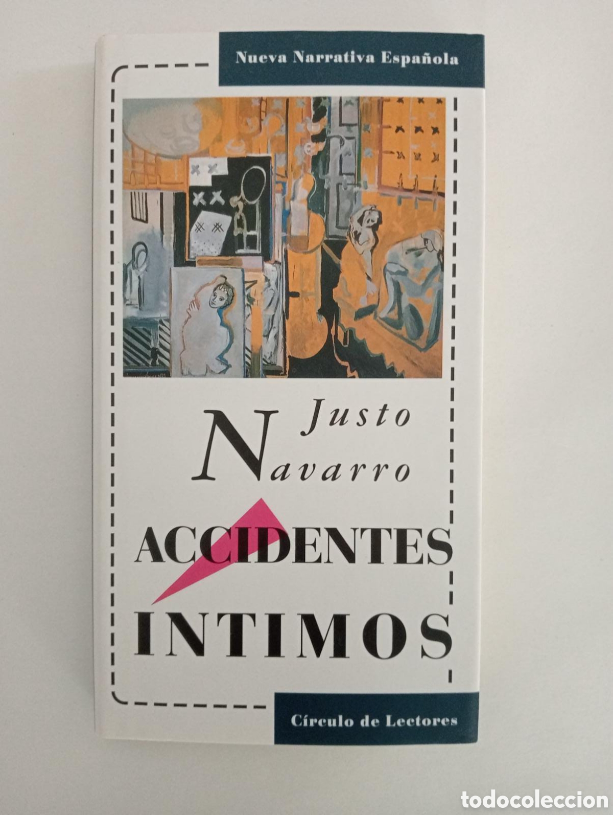 Libros de segunda mano: Accidentes &iacute;ntimos / Justo Navarro - Foto 1