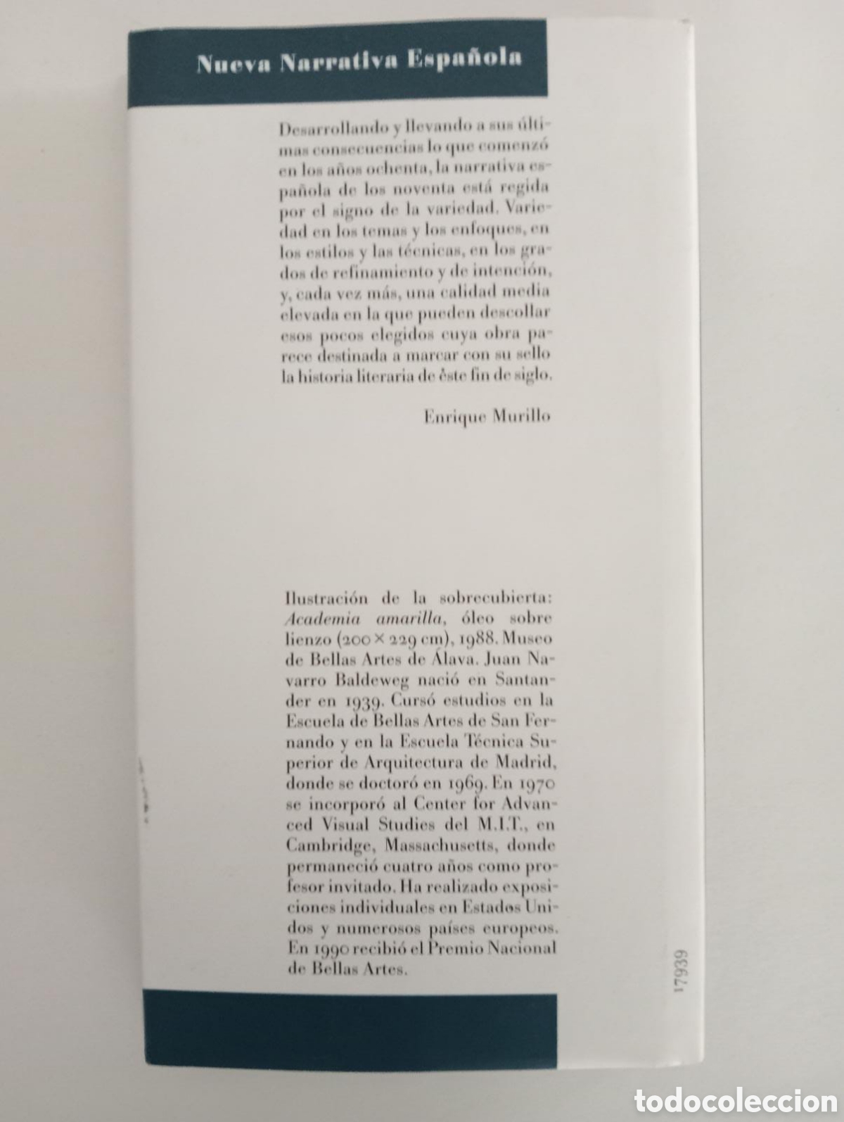 Libros de segunda mano: Accidentes &iacute;ntimos / Justo Navarro - Foto 3