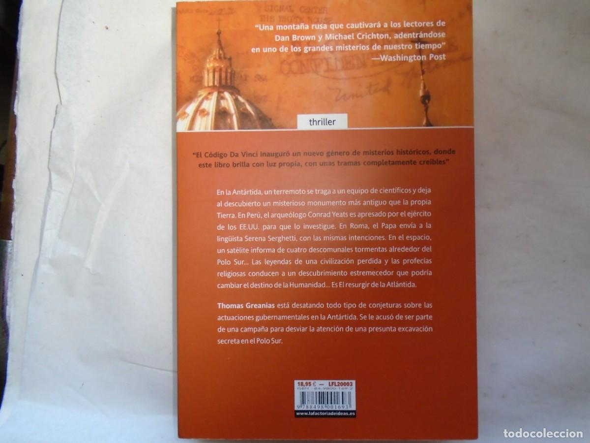 Libros de segunda mano: EL RESURGIR DE LA ATL&Aacute;NTIDA.- GREANIAS, THOMAS - Foto 2