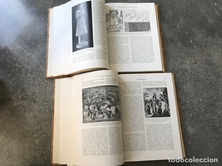 Libros de segunda mano: Las artes y el hombre. Stites. 2 tomos. - Foto 7