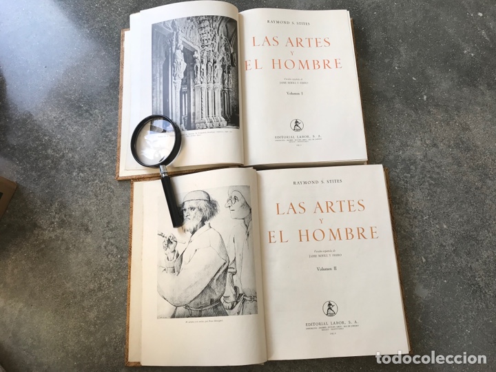 Libros de segunda mano: Las artes y el hombre. Stites. 2 tomos. - Foto 1