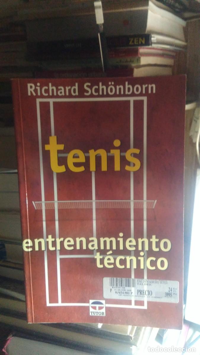 Libros de segunda mano: TENIS, RICHARD SCH&Ouml;NBORN, ED. TUTOR - Foto 1