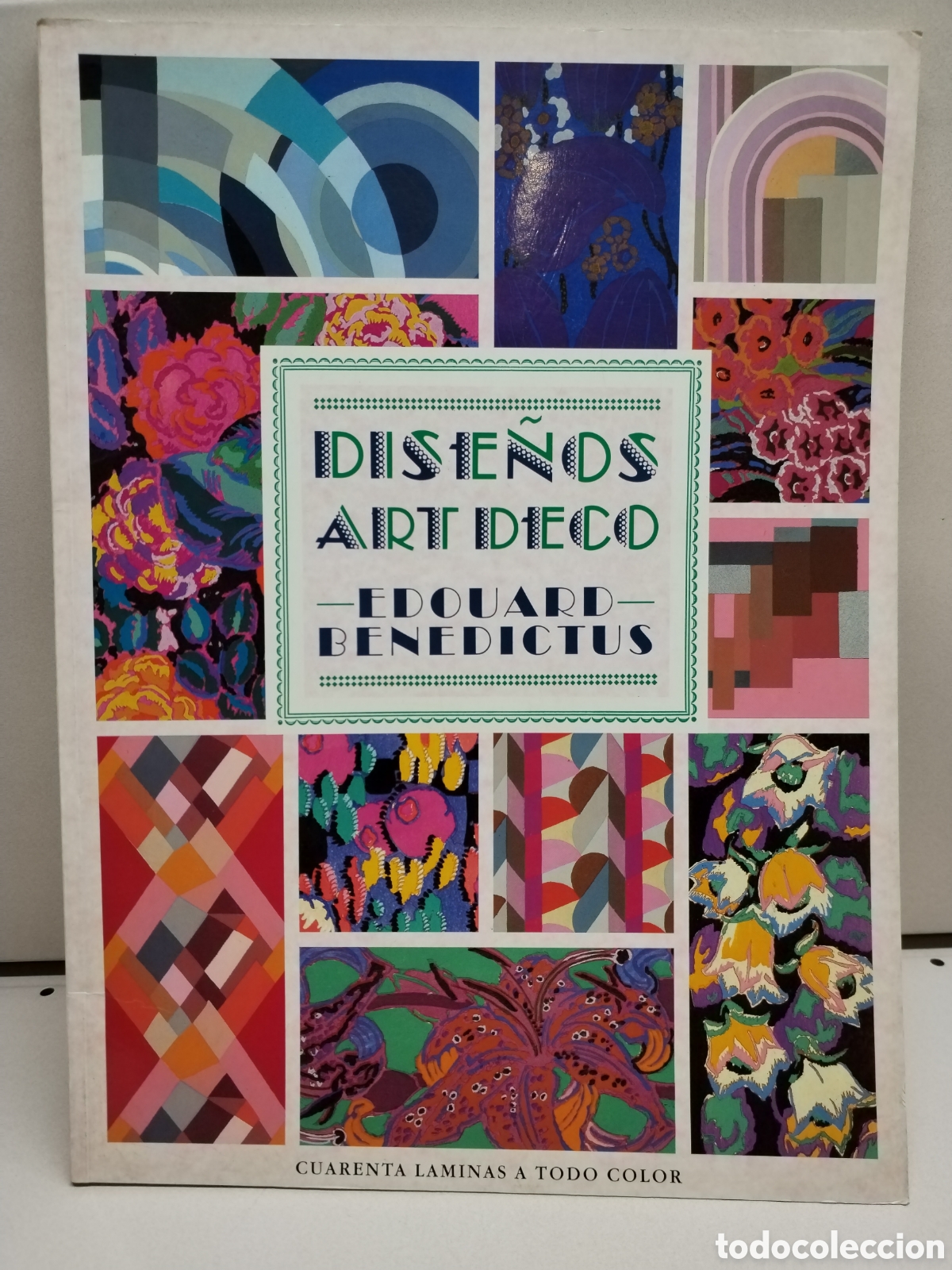 Libros de segunda mano: Dise&ntilde;os Art Deco - Art Deco Designs - Edouard Benedictus - Foto 1
