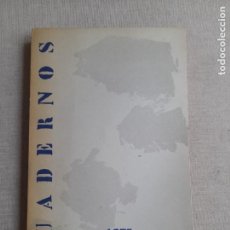 Libros de segunda mano: CUADERNOS. ARTE PENSAMIENTO Nº2. REVISTA DE LAS FACULTADES DE FILOSOFIA Y LETRAS DE ESPAÑA. Lote 380356629