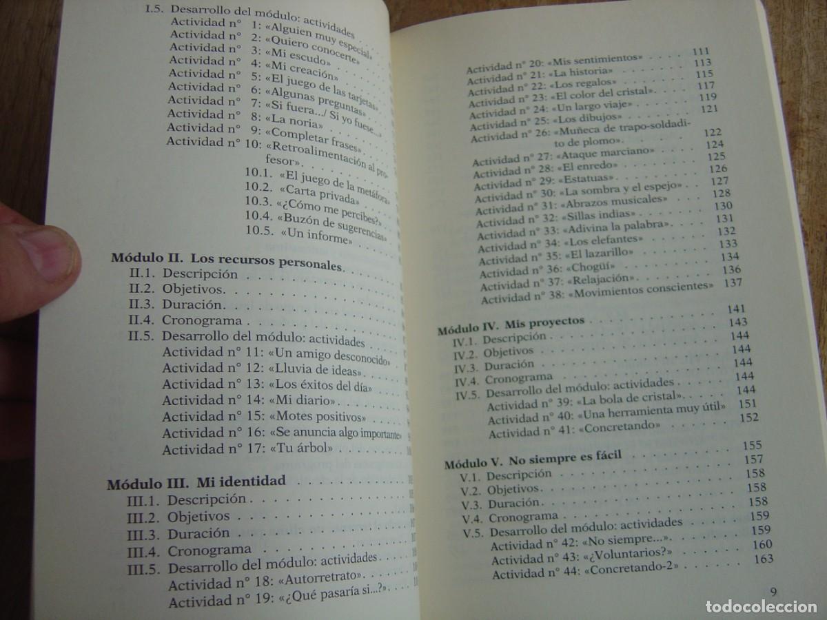Libros de segunda mano: LA POTENCIACI&Oacute;N DE LA AUTOESTIMA EN LA ESCUELA. PAID&Oacute;S. 2000 - Foto 5