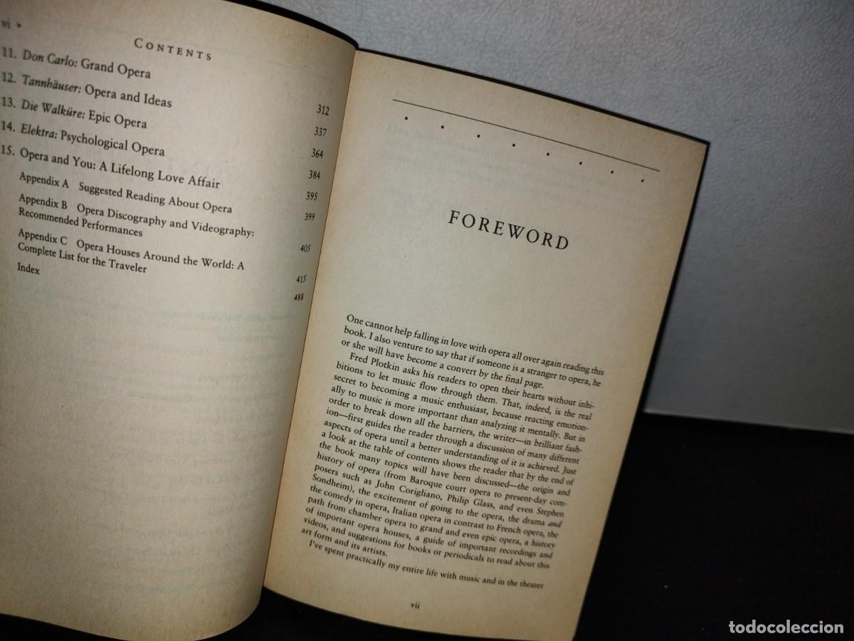 Libros de segunda mano: 50- OPERA 101. A COMPLETE GUIDE TO LEARNING AND LOVING OPERA - FRED PLOTKIN - Foto 5