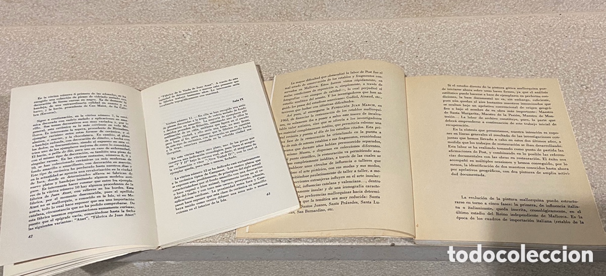 Libros de segunda mano: Mallorca. Pintura g&oacute;tica y Museo de Mca - Foto 3