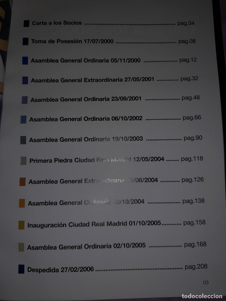 Libros de segunda mano: Libro presidente Florentino P&eacute;rez Real Madrid - Foto 3