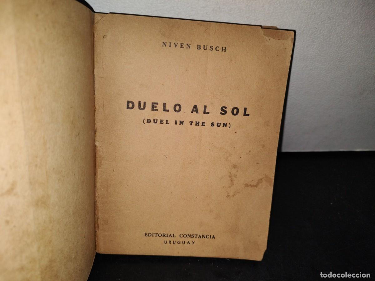 Libros de segunda mano: 50- DUELO AL SOL - NIVEN BUSCH - 40S - 50S - Foto 3