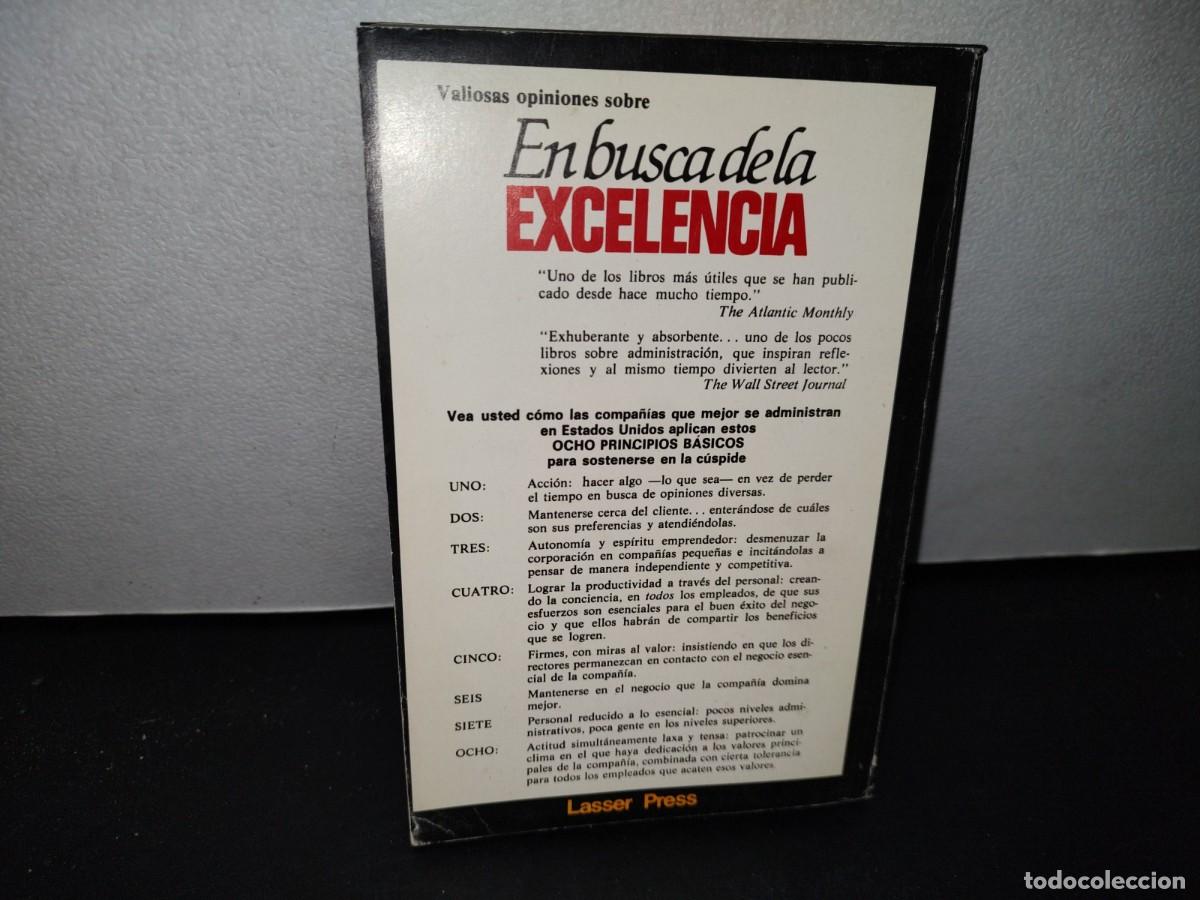 Libros de segunda mano: 51- EN BUSCA DE LA EXCELENCIA - THOMAS J. PETERS - Foto 2