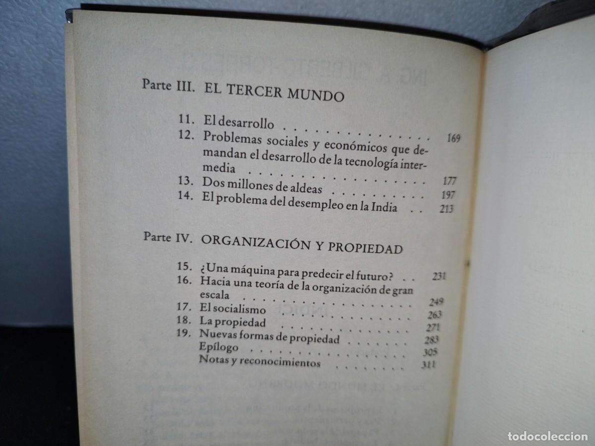 Libros de segunda mano: 51- LO PEQUE&Ntilde;O ES HERMOSO - E. F. SCHUMACHER - Foto 6