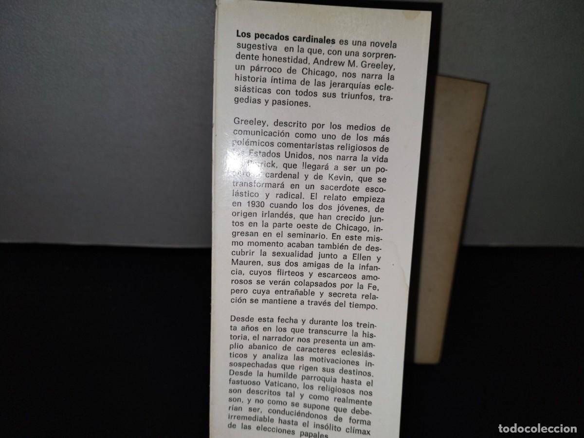 Libros de segunda mano: 51- LOS PECADOS CARDNALES - ANDREW M. GREELEY - Foto 4