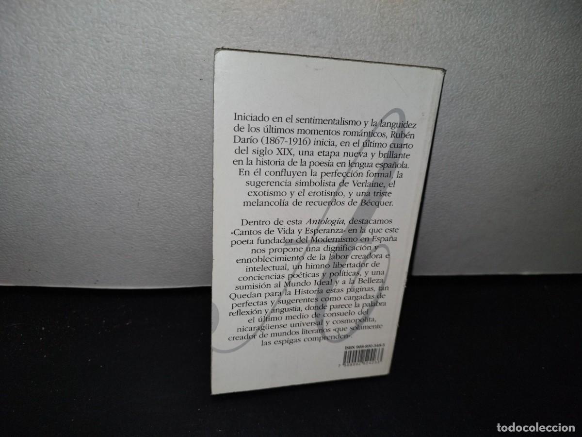 Libros de segunda mano: 51- ANTOLOG&Iacute;A - RUB&Eacute;N DAR&Iacute;O - Foto 3