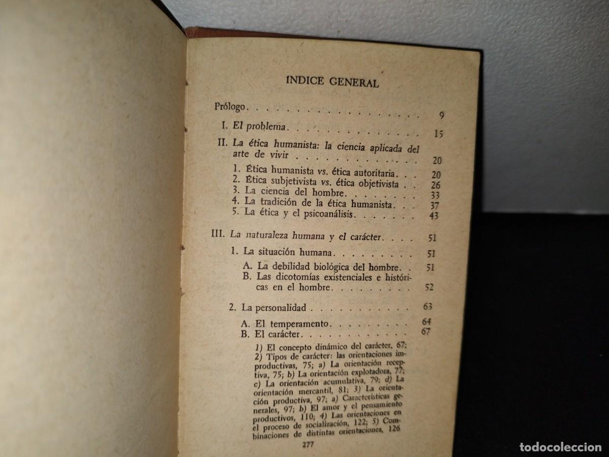 Libros de segunda mano: 51- &Eacute;TICA Y PSICOAN&Aacute;LISIS - ERICH FROMM - Foto 5