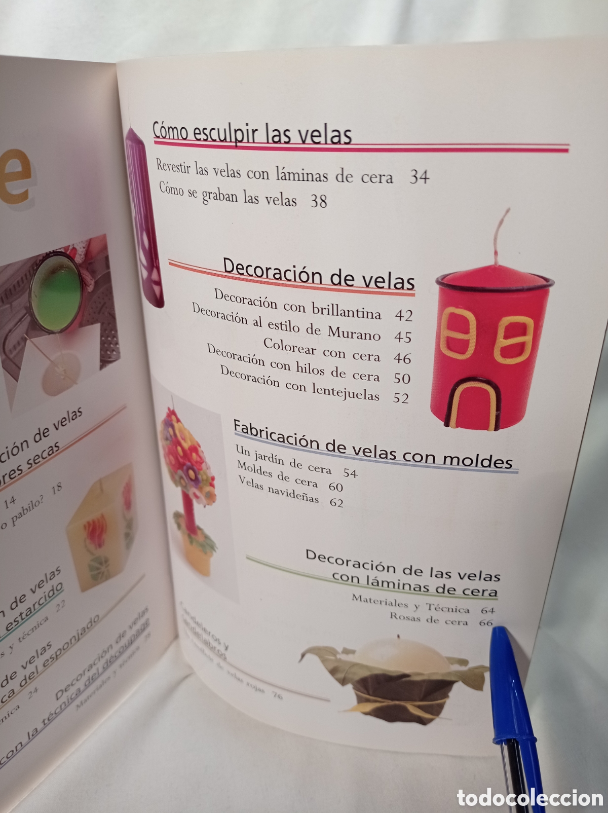 Libros de segunda mano: HACER Y DECORAR VELAS EDICIONES SUSAETA BUEN ESTADO - Foto 3