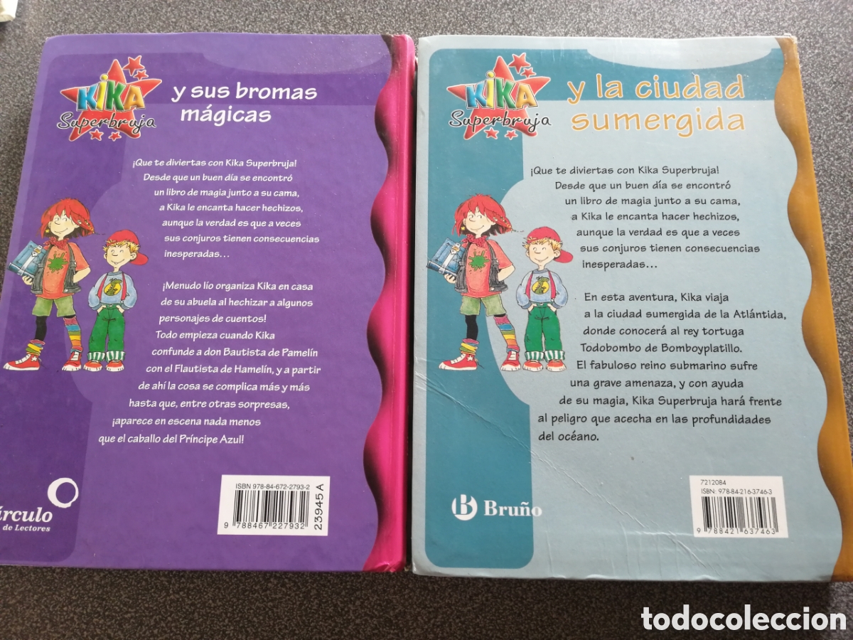 Libros de segunda mano: KIKA SUS BROMAS M&Aacute;GICAS Y LA CIUDAD SUMERGIDA - Foto 2