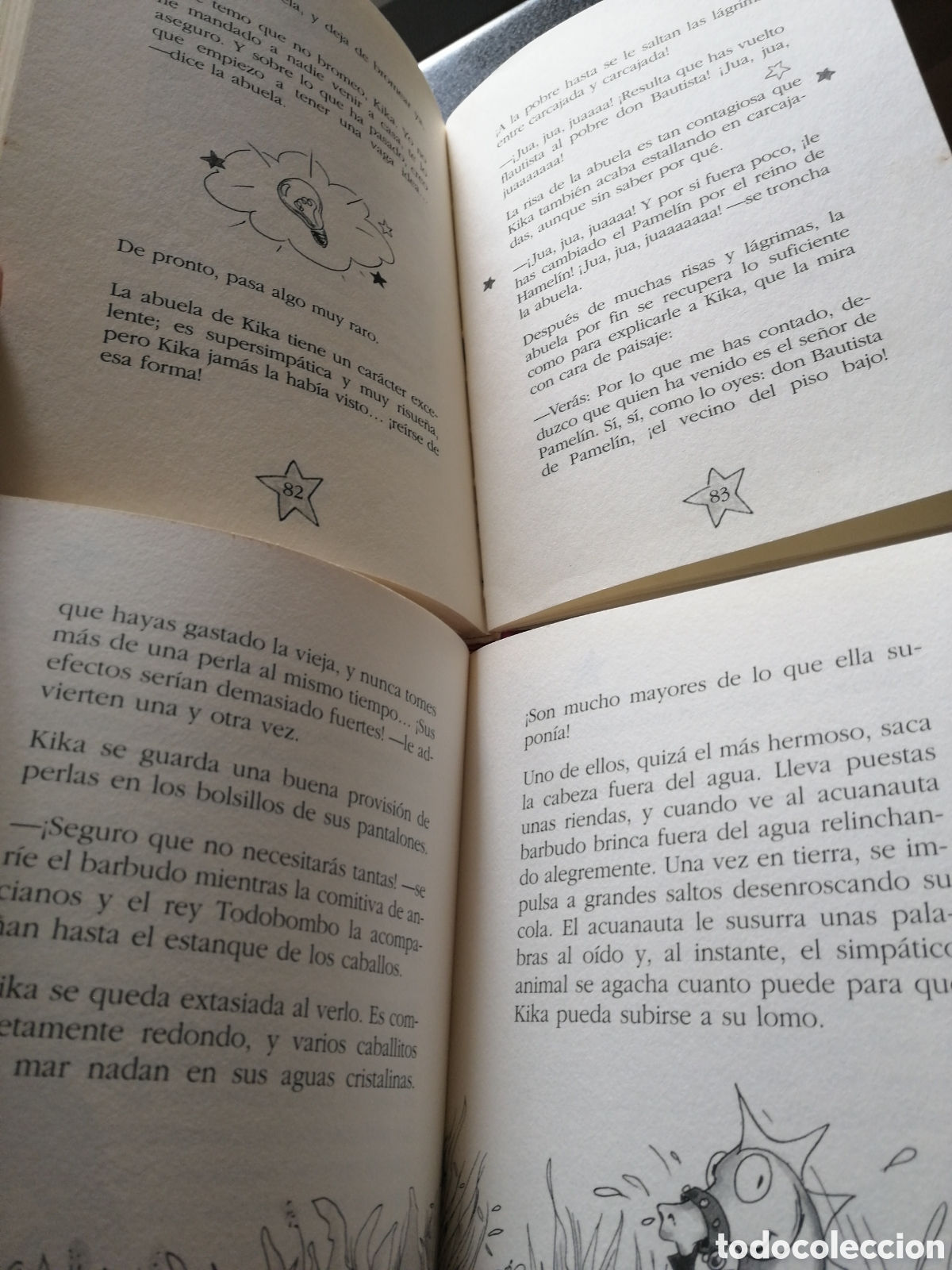 Libros de segunda mano: KIKA SUS BROMAS M&Aacute;GICAS Y LA CIUDAD SUMERGIDA - Foto 3