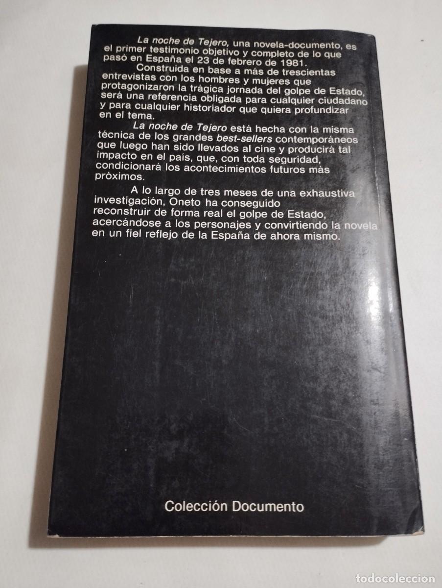 Libros de segunda mano: LA NOCHE DE TEJERO (JOS&Eacute; ONETO) - Foto 3