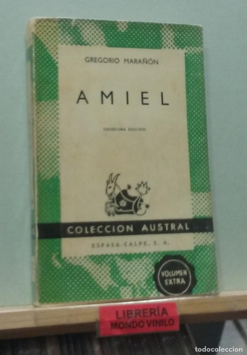 Libros de segunda mano: Amiel, un estudio sobre la timidez. Gregorio Mara&ntilde;on - Foto 1