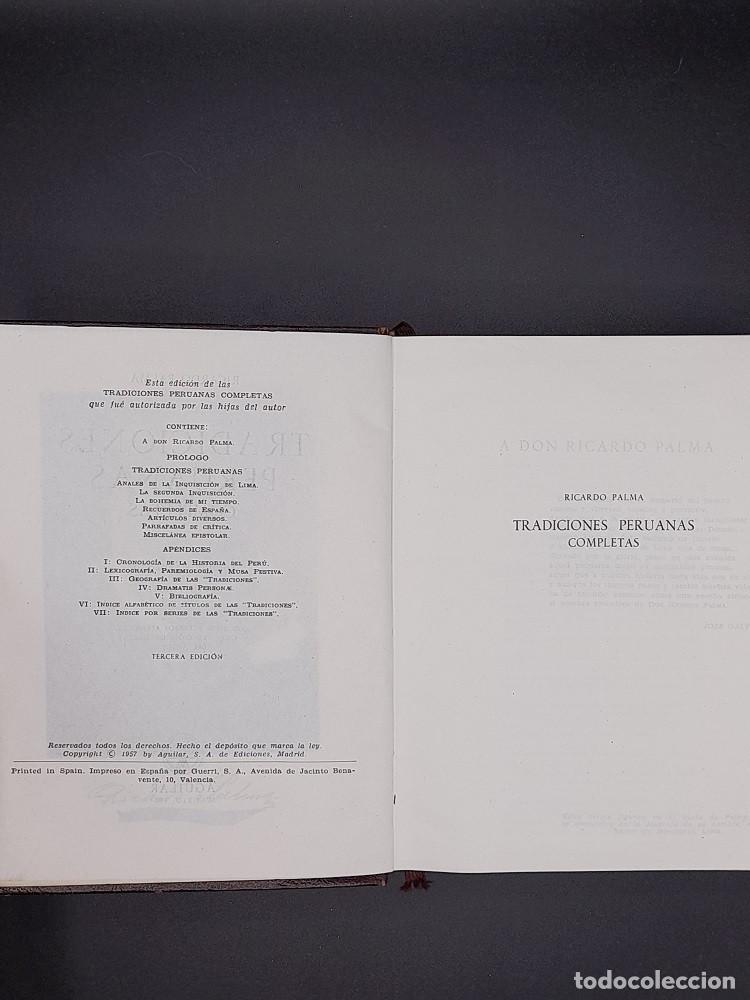 Libros de segunda mano: Tradiciones Peruanas, 1957 - Foto 3