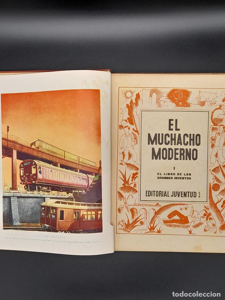 Libros de segunda mano: El Muchacho Moderno &ndash; el libro de los grandes inventos, 1935 - Foto 2