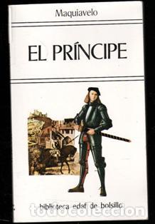 Libros de segunda mano: El Pr&iacute;ncipe. Maquiavelo - Foto 1
