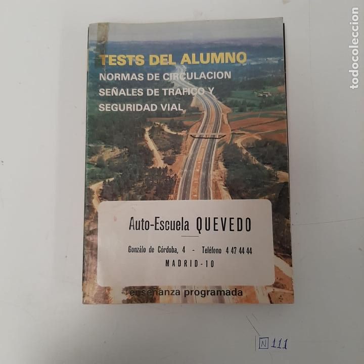 Libros de segunda mano: Auto escuela Quevedo - Foto 1