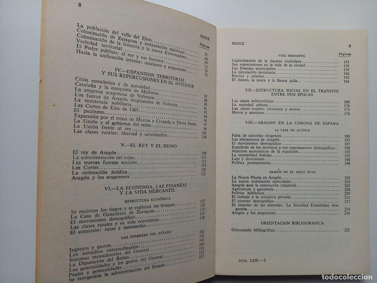 Libros de segunda mano: ARAG&Oacute;N EN EL PASADO. Jos&eacute; Mar&iacute;a Lacarra - Foto 5