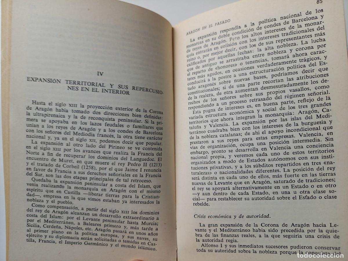 Libros de segunda mano: ARAG&Oacute;N EN EL PASADO. Jos&eacute; Mar&iacute;a Lacarra - Foto 6