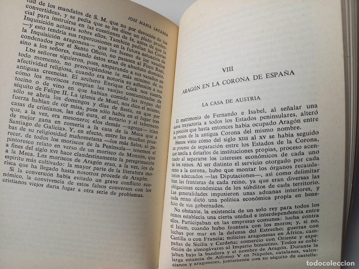 Libros de segunda mano: ARAG&Oacute;N EN EL PASADO. Jos&eacute; Mar&iacute;a Lacarra - Foto 7