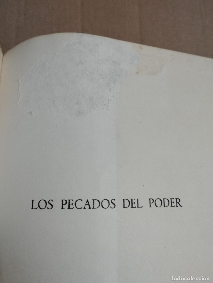 Libros de segunda mano: LOS PECADOS DEL PODER (JULIO MERINO) - Foto 2