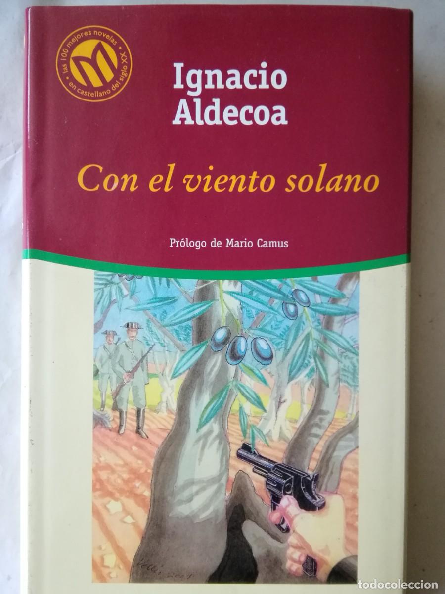 Libros de segunda mano: CON EL VIENTO SOLANO - IGNACIO ALDECOA - Foto 2