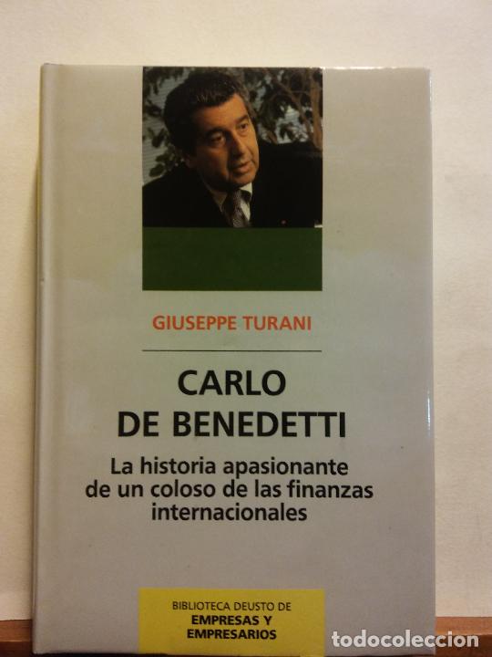 Libros de segunda mano: CARLO DE BENEDETTI. GIUSEPPE TURANI. EDITORIAL PLANETA DE AGOST - Foto 1