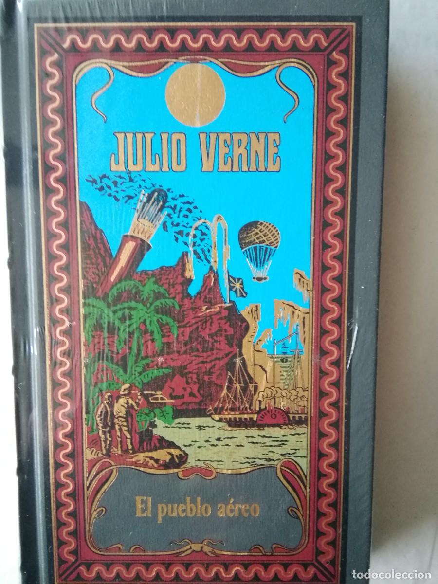 Libros de segunda mano: EL PUEBLO A&Eacute;REO - JULIO VERNE PRECINTADO - Foto 1