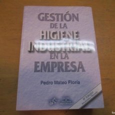 Libros de segunda mano: PEDRO MATEO FLORÍA GESTIÓN DE LA HIGIENE INDUSTRIAL EN LA PRENSA W15927. Lote 380804139