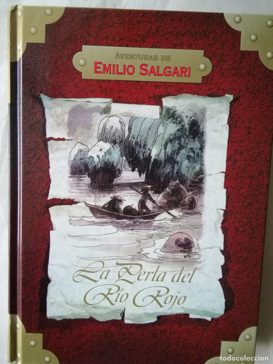 Libros de segunda mano: LA PERLA DEL RIO ROJO - EMILIO SALGARI - Foto 1