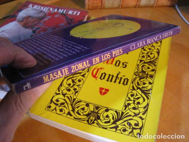 Libros de segunda mano: Masaje zonal en los pies, Clara Bianca Erede. Ed. Teorema. - Foto 2