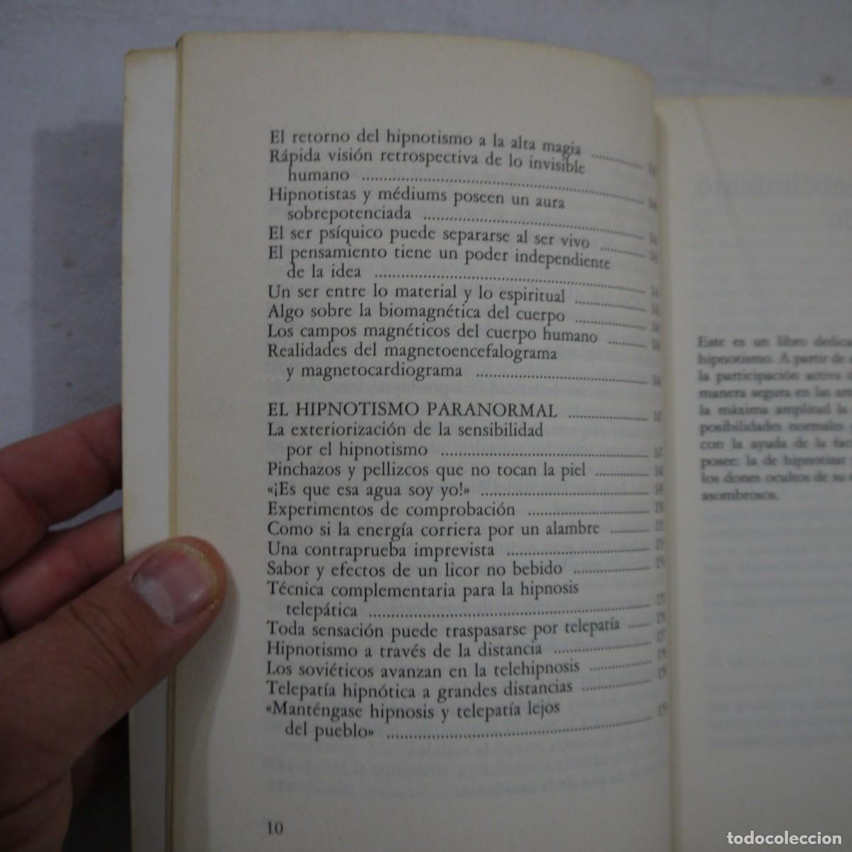 Libros de segunda mano: MANUAL PR&Aacute;CTICO DE HIPNOTISMO - EQUIPO DE EXPERTOS OSIRIS - EDITORIAL DE VECCHI - 1989 - Foto 6