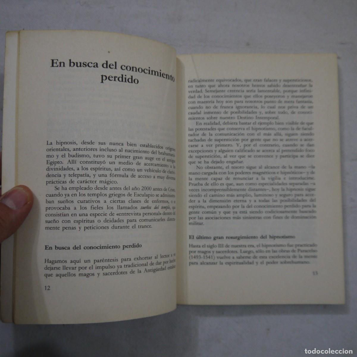 Libros de segunda mano: MANUAL PR&Aacute;CTICO DE HIPNOTISMO - EQUIPO DE EXPERTOS OSIRIS - EDITORIAL DE VECCHI - 1989 - Foto 7