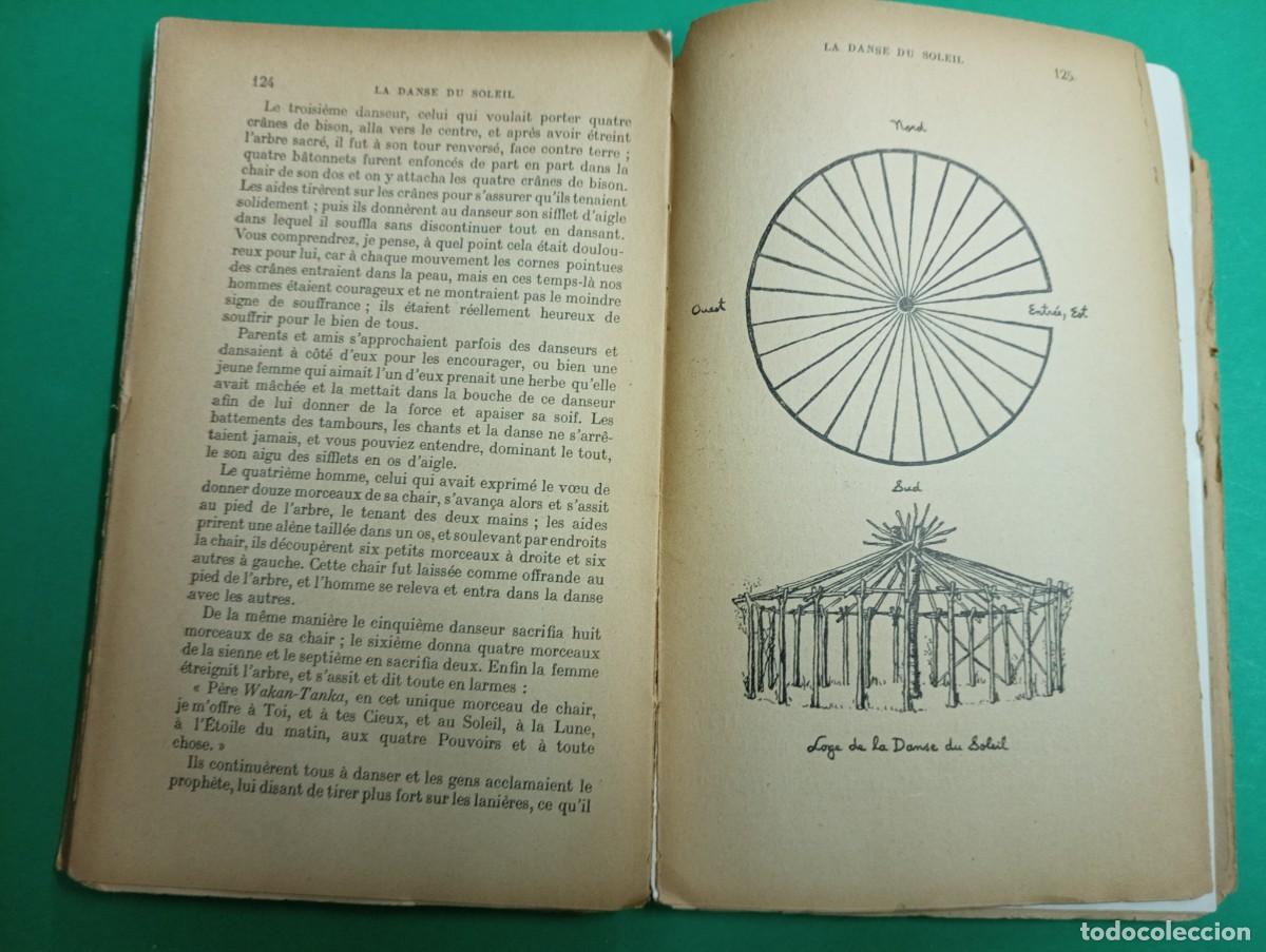 Libros de segunda mano: Antiguo libro LOS RITOS SECRETOS DE LOS INDIOS SIOUX. Payot - Paris 1953. - Foto 5