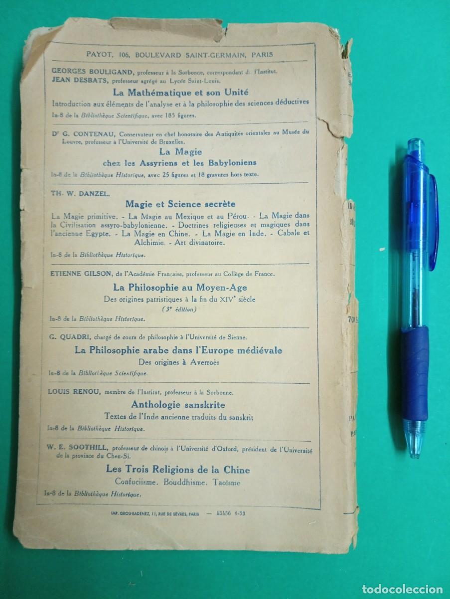 Libros de segunda mano: Antiguo libro LOS RITOS SECRETOS DE LOS INDIOS SIOUX. Payot - Paris 1953. - Foto 7