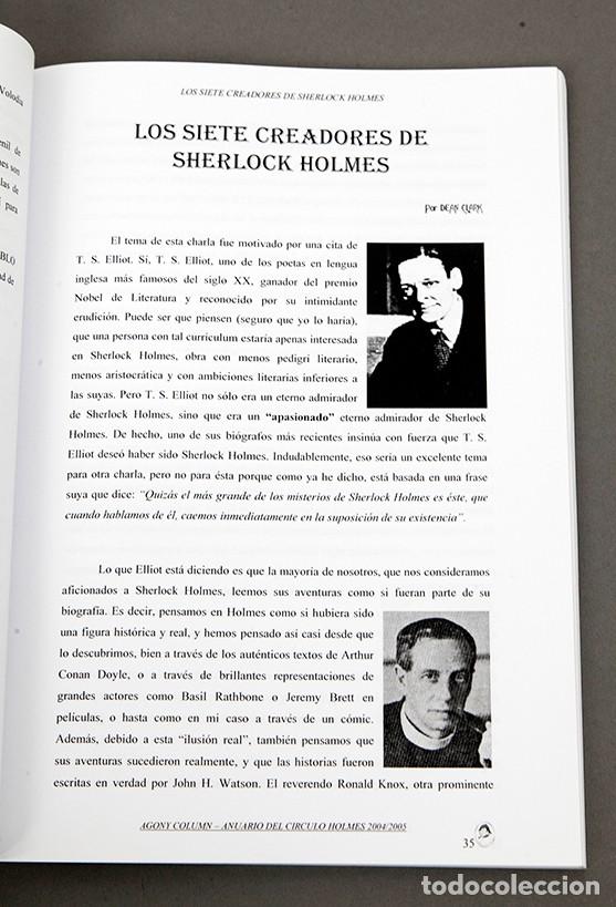 Libros de segunda mano: Asociaci&oacute;n de amigos de Sherlock Holmes - Agony Column - 2000/2012 - Foto 6