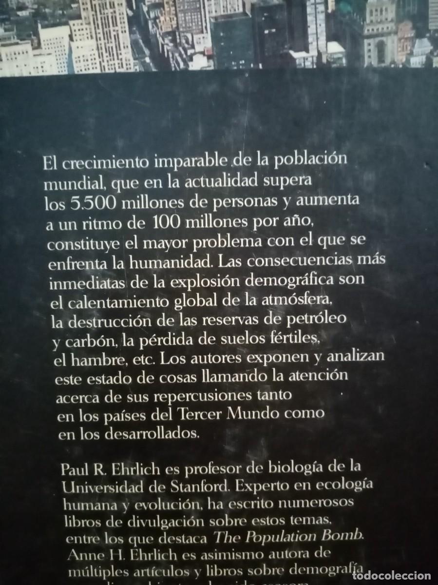 Libros de segunda mano: LA EXPLOSI&Oacute;N DEMOGR&Aacute;FICA - Foto 4