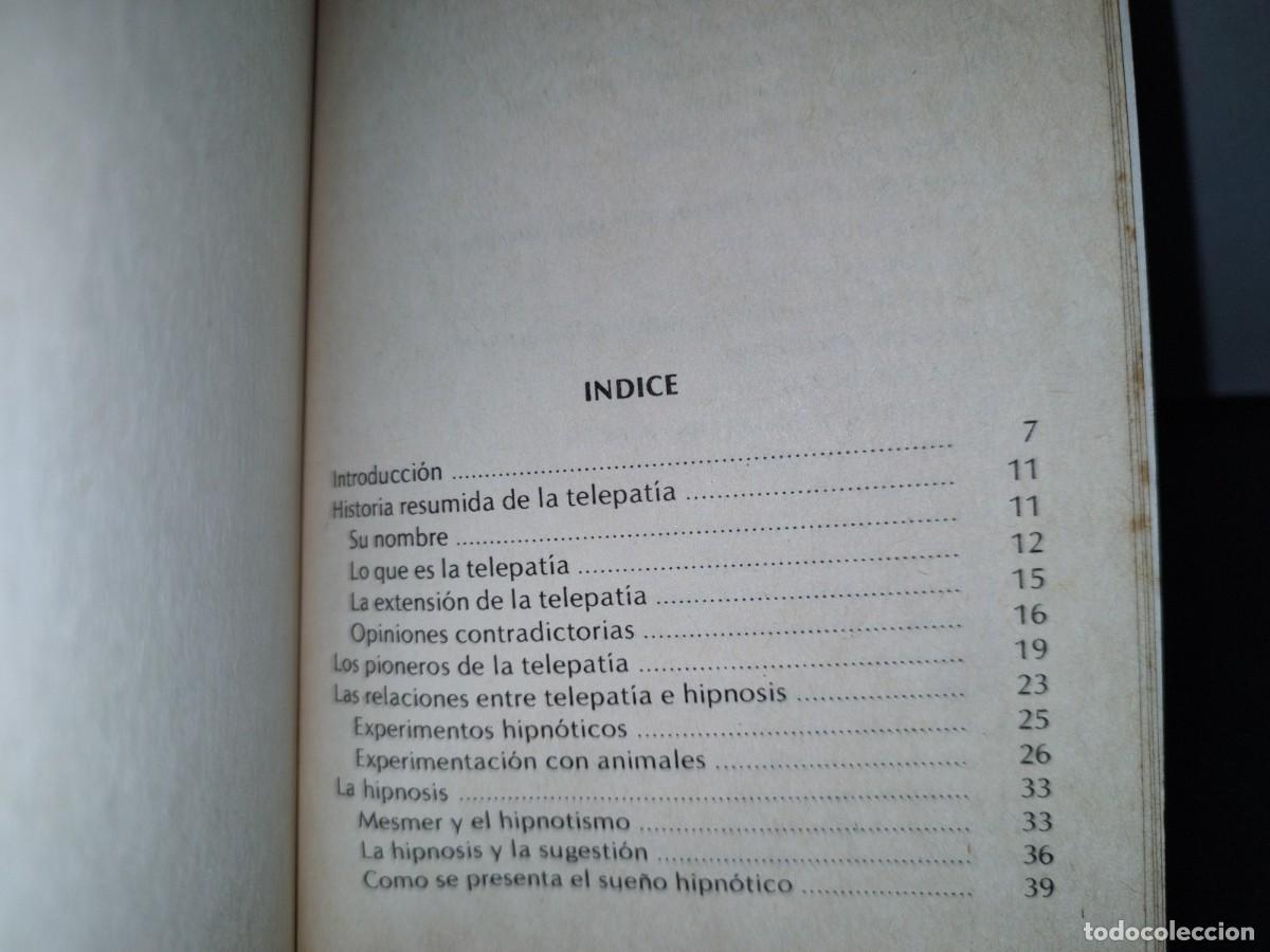 Libros de segunda mano: 52- LA TELEPAT&Iacute;A - FRANZ BERMAN - Foto 4