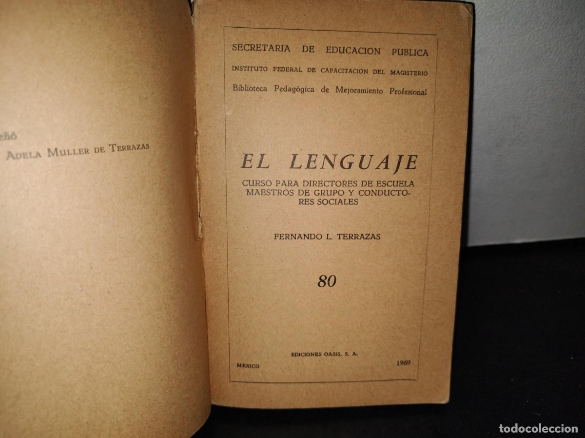 Libros de segunda mano: 52- LENGUAJE - FERNANDO TERRAZAS - Foto 3